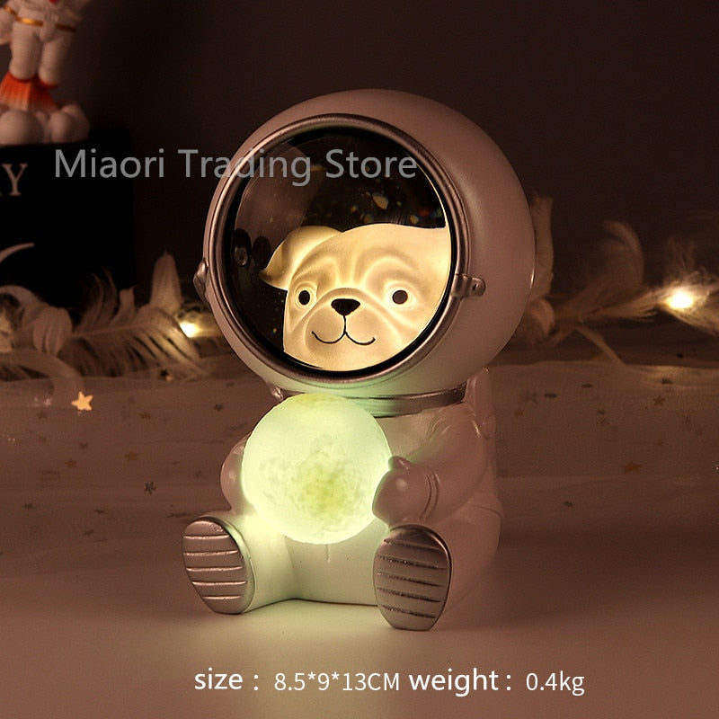 Galaxy Guardian LED Night Light Nursery Moon Lamps Astronaut Table Decorative Lights Baby Kids Toys Birthday Gift Drop Shipping - Gufetto Brand 