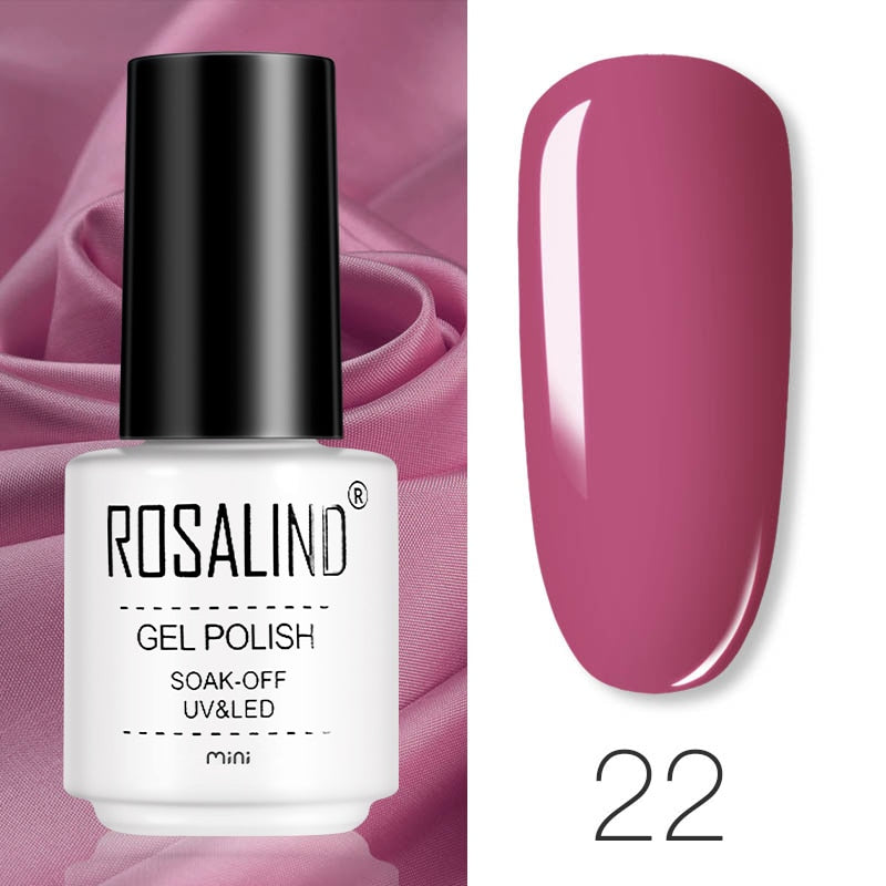 ROSALIND Gel Polish Set Manicure for Nails Semi Permanent Vernis top coat UV LED Gel Varnish Soak Off Nail Art Gel Nail Polish - Gufetto Brand 