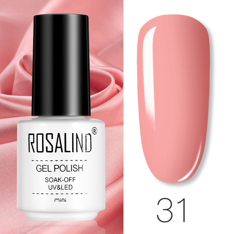 ROSALIND Gel Polish Set Manicure for Nails Semi Permanent Vernis top coat UV LED Gel Varnish Soak Off Nail Art Gel Nail Polish - Gufetto Brand 