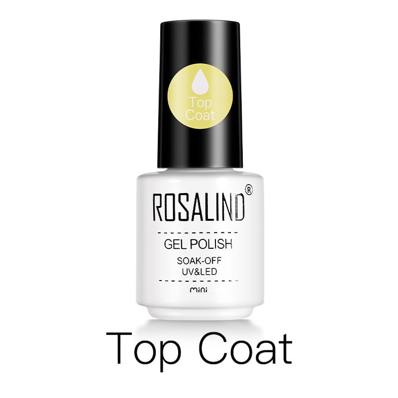 ROSALIND Gel Polish Set Manicure for Nails Semi Permanent Vernis top coat UV LED Gel Varnish Soak Off Nail Art Gel Nail Polish - Gufetto Brand 