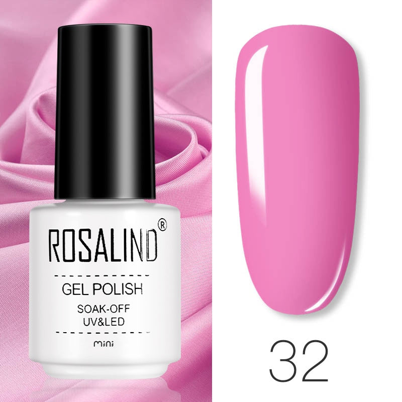 ROSALIND Gel Polish Set Manicure for Nails Semi Permanent Vernis top coat UV LED Gel Varnish Soak Off Nail Art Gel Nail Polish - Gufetto Brand 