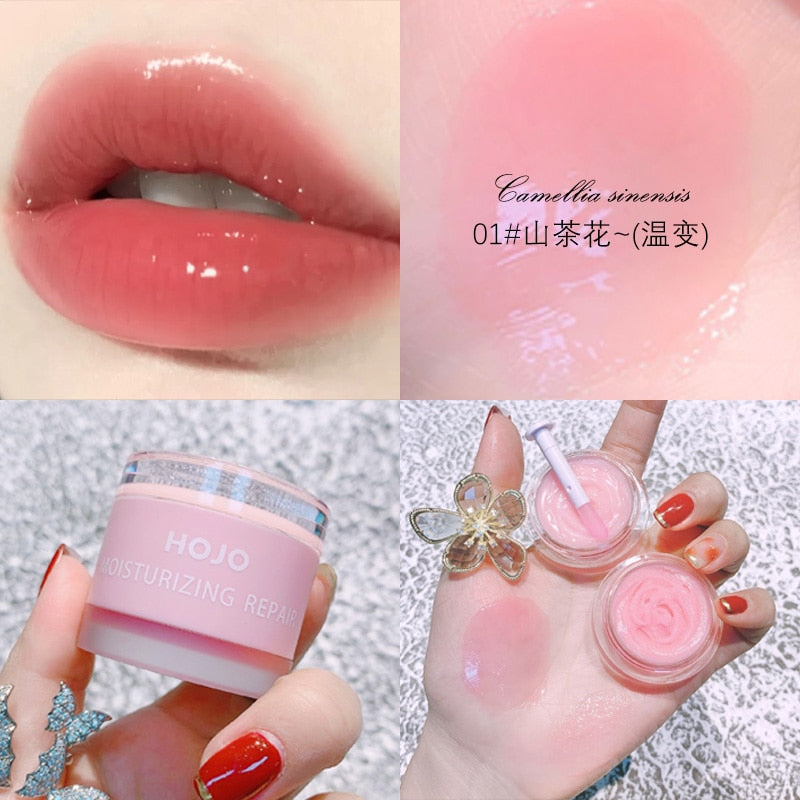 Natural Plants Repair Lip Mask Moisturizing Nutritious Sleeping Lips Care Long-Lasting Brighten Skin Improve Lip Lines Lip Balm - Gufetto Brand 