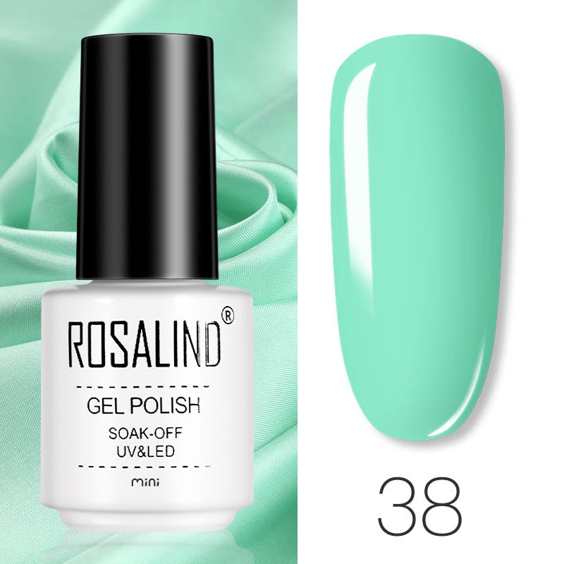 ROSALIND Gel Polish Set Manicure for Nails Semi Permanent Vernis top coat UV LED Gel Varnish Soak Off Nail Art Gel Nail Polish - Gufetto Brand 