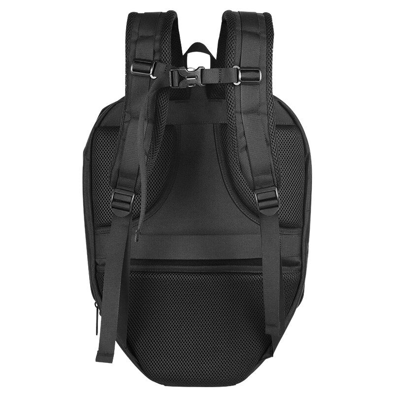 Nuovo zaino LED impermeabile Personalità Smart Bag Controllo del cellulare Zaino intelligente fai-da-te Borsa da moto in grado di contenere il casco - Gufetto Brand 