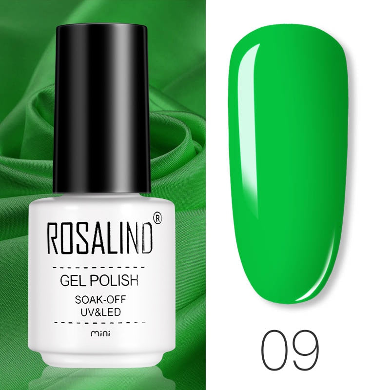 ROSALIND Gel Polish Set Manicure for Nails Semi Permanent Vernis top coat UV LED Gel Varnish Soak Off Nail Art Gel Nail Polish - Gufetto Brand 