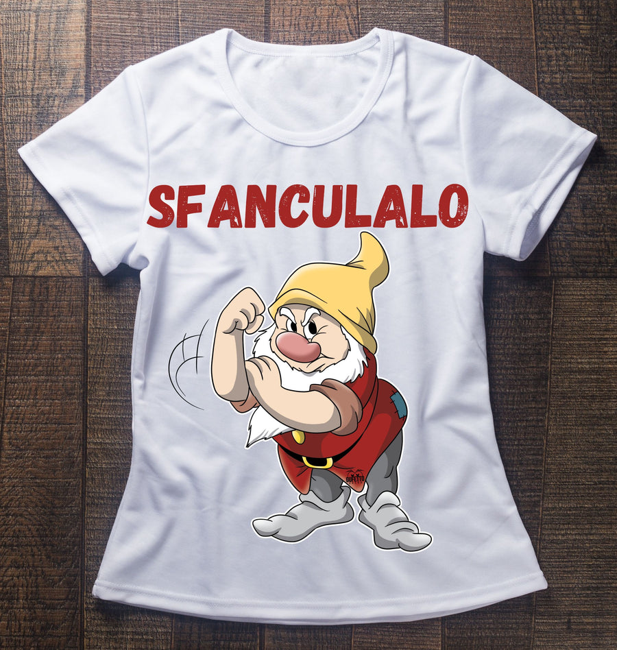 T-shirt Donna SFANCULALO ( S4422219  ) - Gufetto Brand 