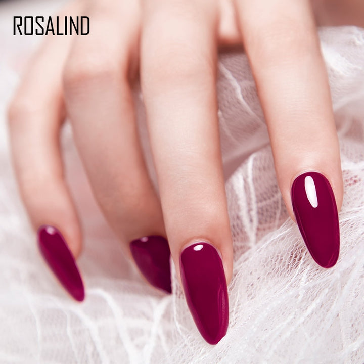 ROSALIND Gel Polish Set Manicure for Nails Semi Permanent Vernis top coat UV LED Gel Varnish Soak Off Nail Art Gel Nail Polish - Gufetto Brand 