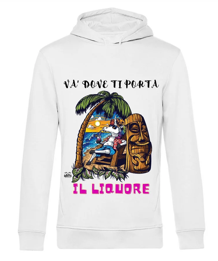 Felpa donna Liquore ( L4908765 ) - Gufetto Brand 