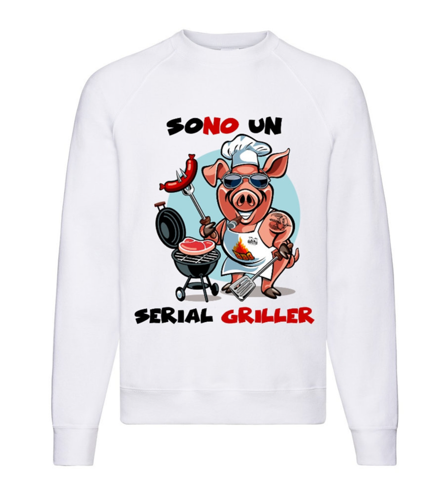 Felpa Classic Uomo Donna GRILLER ( G60032 ) - Gufetto Brand 