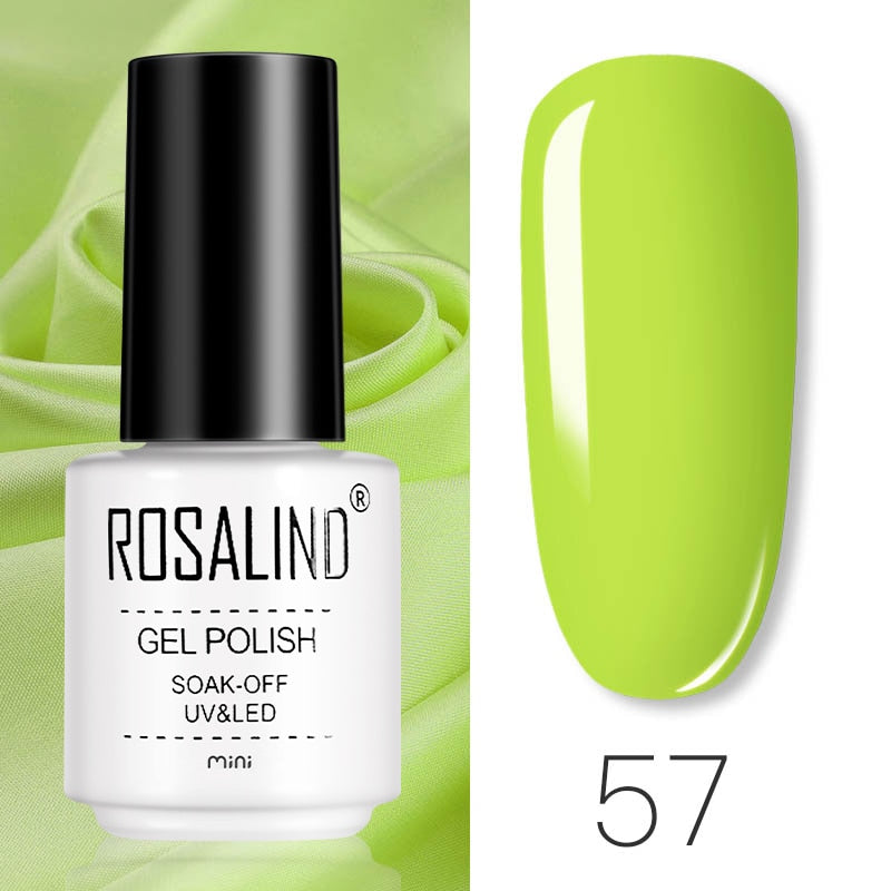 ROSALIND Gel Polish Set Manicure for Nails Semi Permanent Vernis top coat UV LED Gel Varnish Soak Off Nail Art Gel Nail Polish - Gufetto Brand 