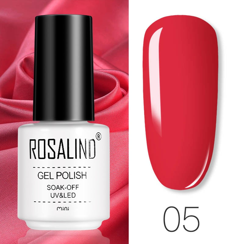 ROSALIND Gel Polish Set Manicure for Nails Semi Permanent Vernis top coat UV LED Gel Varnish Soak Off Nail Art Gel Nail Polish - Gufetto Brand 