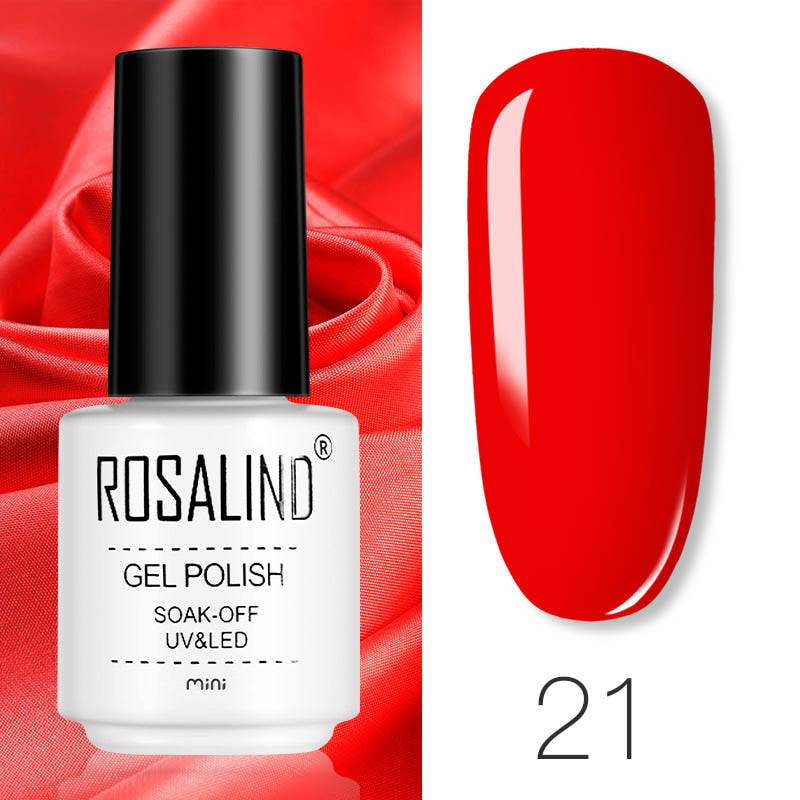 ROSALIND Gel Polish Set Manicure for Nails Semi Permanent Vernis top coat UV LED Gel Varnish Soak Off Nail Art Gel Nail Polish - Gufetto Brand 