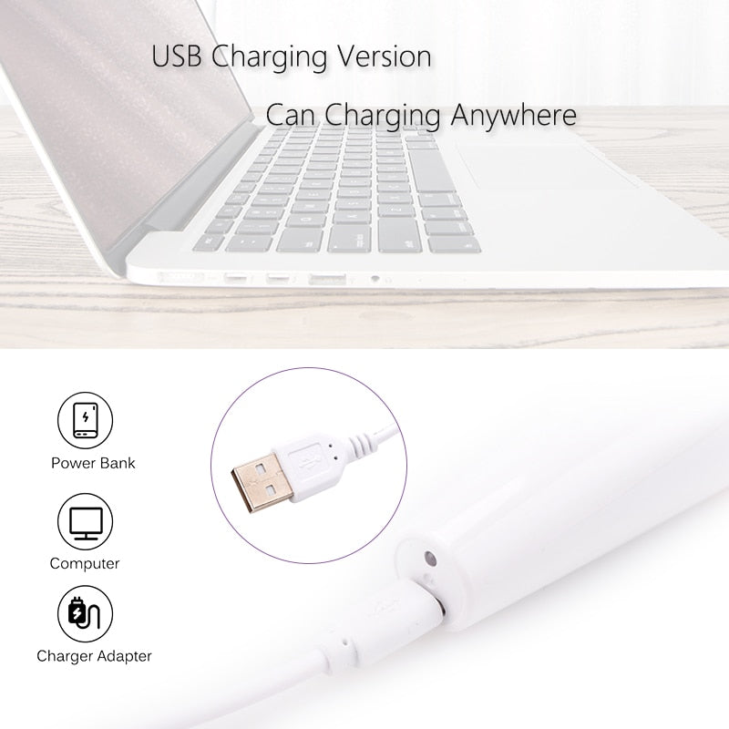 2 in 1 rasoio elettrico per sopracciglia ricaricabile USB Led - Gufetto Brand 