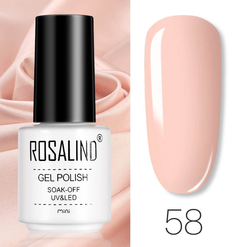 ROSALIND Gel Polish Set Manicure for Nails Semi Permanent Vernis top coat UV LED Gel Varnish Soak Off Nail Art Gel Nail Polish - Gufetto Brand 