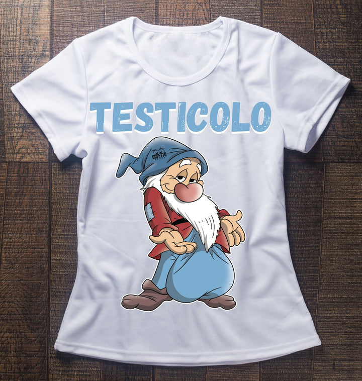 T-shirt Donna TESTICOLO ( T40982187 ) - Gufetto Brand 