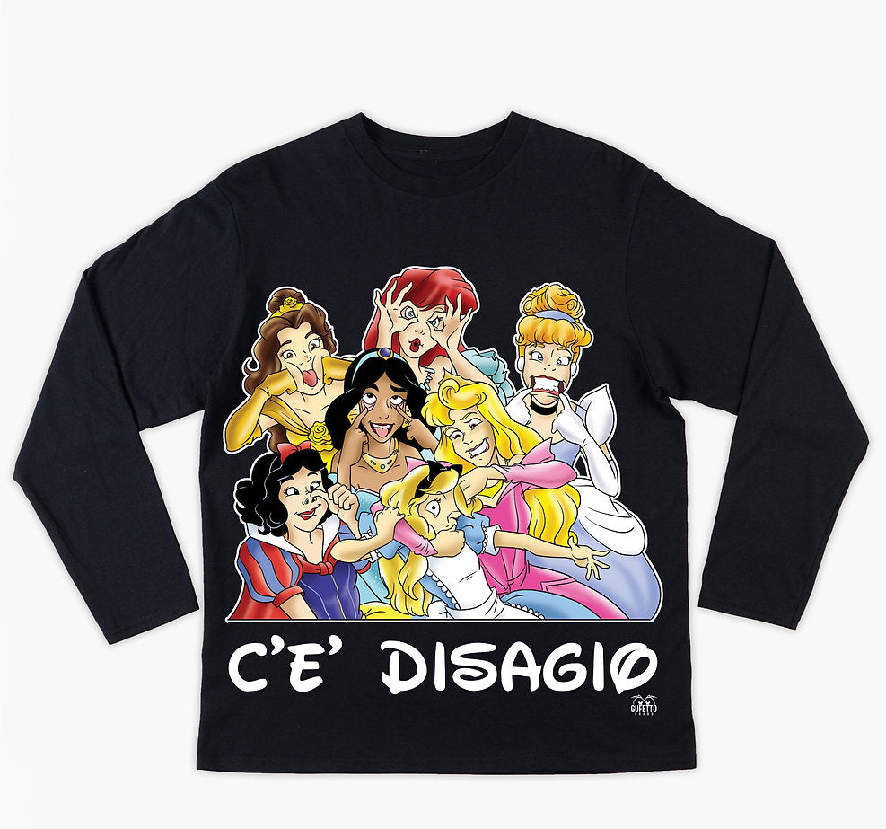 T-shirt Uomo Principesse Disagio 3.0 LIMITED EDITION ( A5609863 ) - Gufetto Brand 