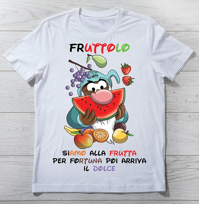 T-shirt Donna I 7 Nani del dopo Pranzo FRUTTOLO ( F70429 ) - Gufetto Brand 