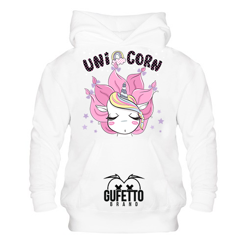 Felpa donna Unicorn - Gufetto Brand 