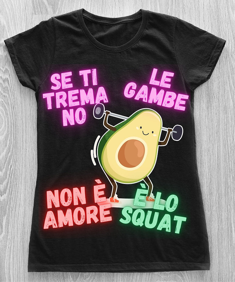 T-shirt Donna Squat ( S560987 ) - Gufetto Brand 