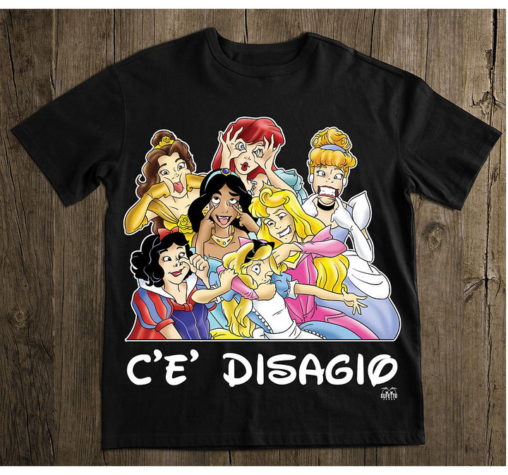 T-shirt Uomo Principesse Disagio 3.0 LIMITED EDITION ( A5609863 ) - Gufetto Brand 