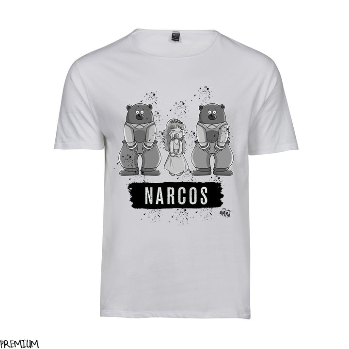 T-shirt Donna  NARCOS ( T732 ) - Gufetto Brand 