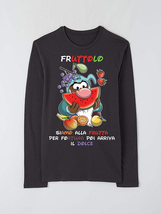 T-shirt Donna I 7 Nani del dopo Pranzo FRUTTOLO ( F70429 ) - Gufetto Brand 