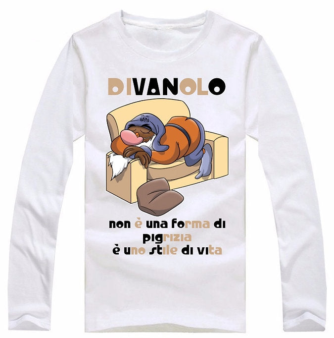 T-shirt Donna I 7 Nani del dopo Pranzo DIVANOLO ( D62051 ) - Gufetto Brand 