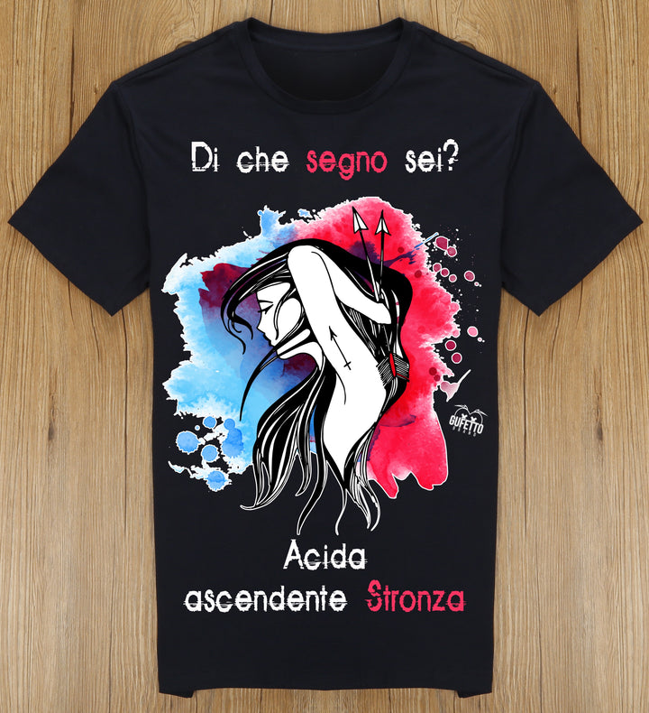 T-shirt Donna SEGNO ( S3297 ) - Gufetto Brand 