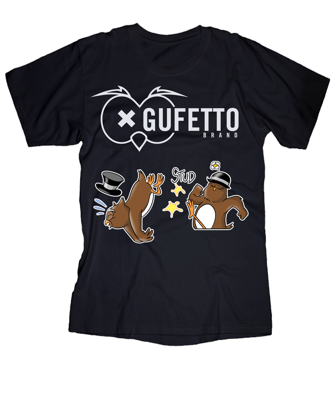 T-shirt Uomo Gufetto Brand Gufo e Gufetta Edition - Gufetto Brand 