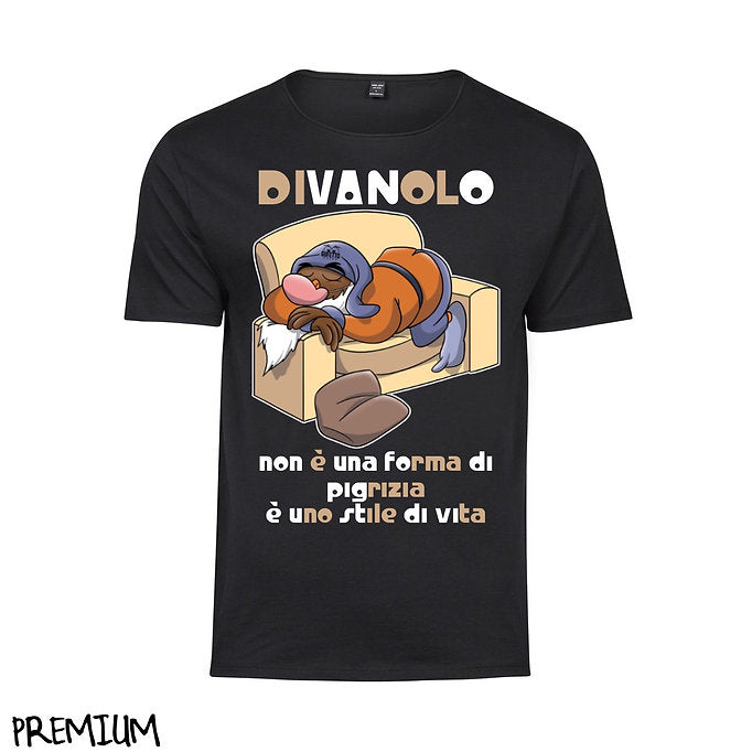 T-shirt Donna I 7 Nani del dopo Pranzo DIVANOLO ( D62051 ) - Gufetto Brand 