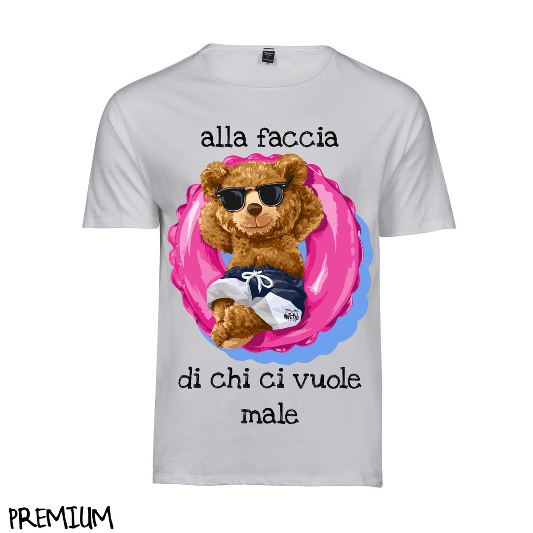 T-shirt Donna Alla Faccia ( T7842 ) - Gufetto Brand 