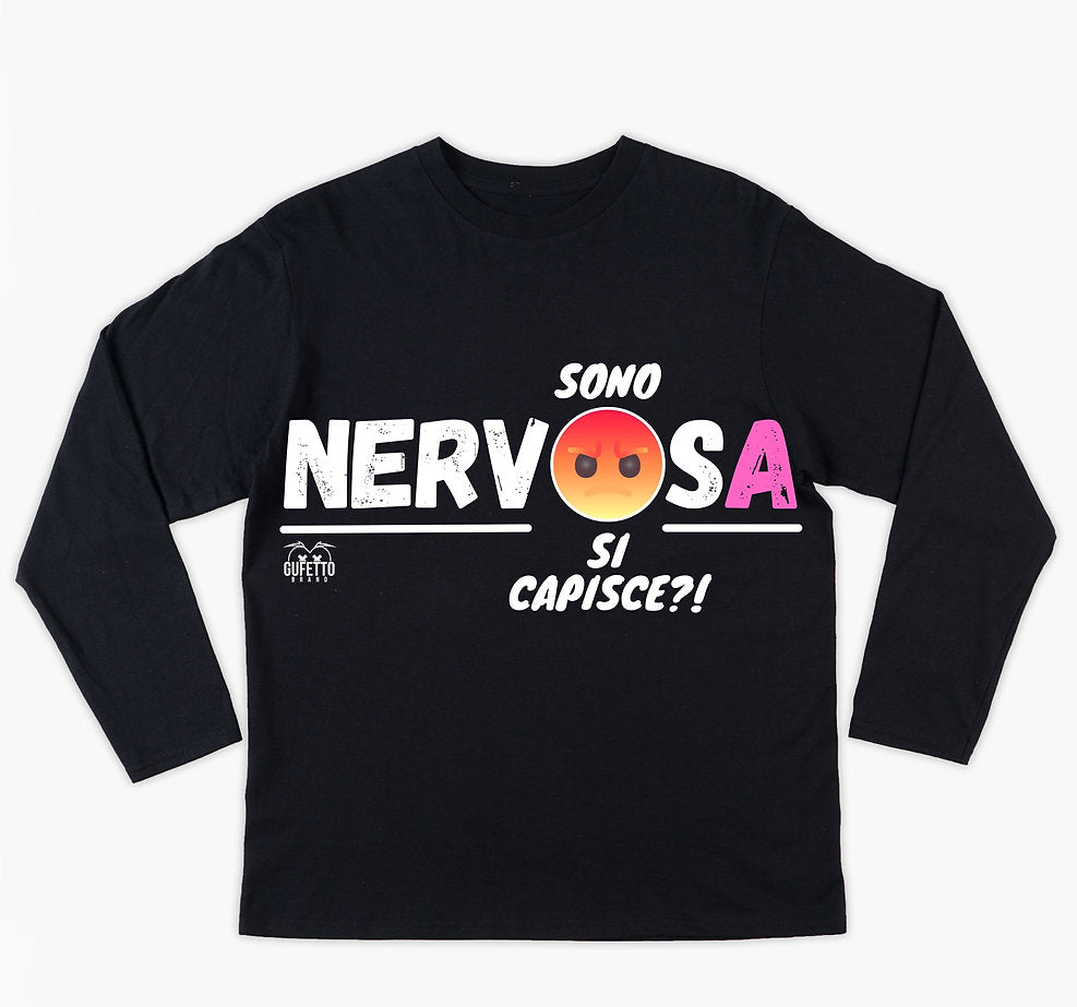 T-shirt Donna Nervosa ( N5709127 ) - Gufetto Brand 