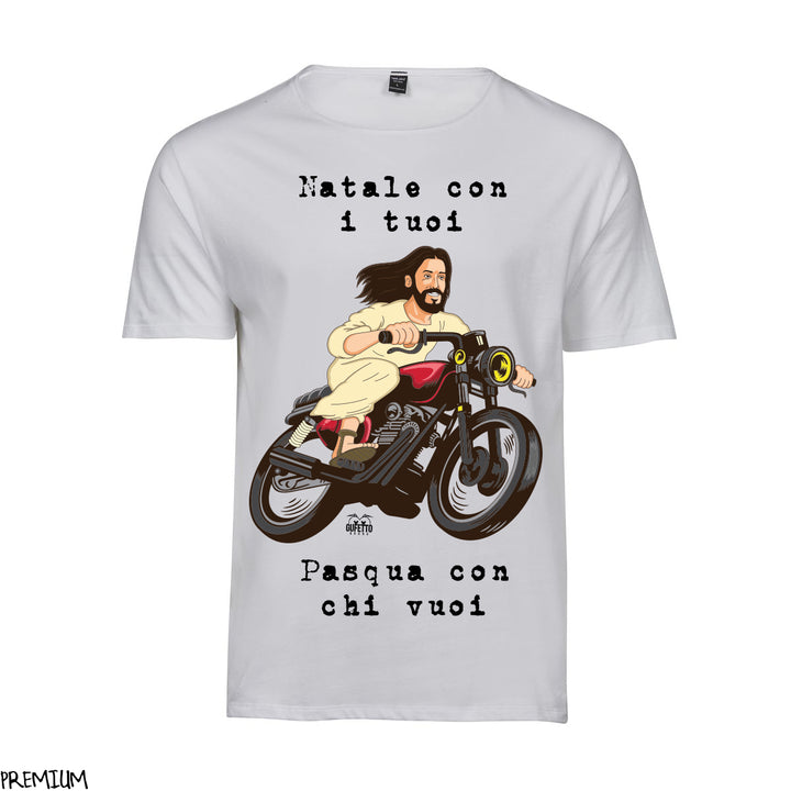 T-shirt Uomo Gesù ( D926 ) - Gufetto Brand 