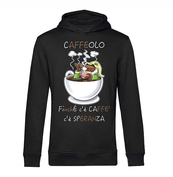 Felpa donna I 7 Nani del dopo Pranzo CAFFEOLO ( C92356 ) - Gufetto Brand 