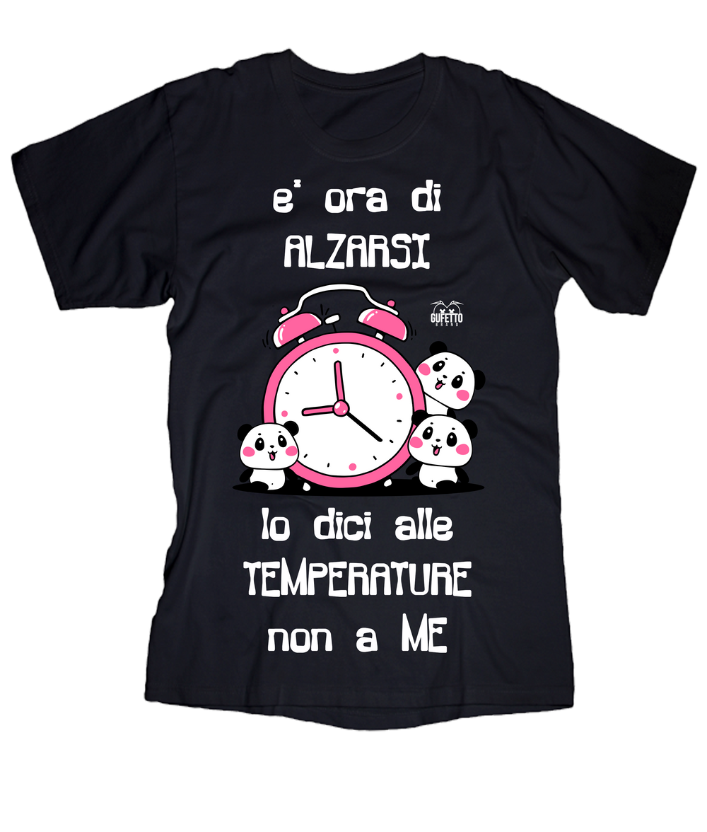 T-shirt Donna E' ora di - Gufetto Brand 