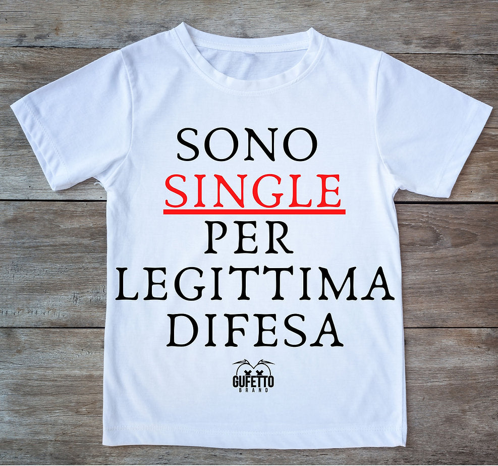 T-shirt Uomo SINGLE ( S6896325 ) - Gufetto Brand 