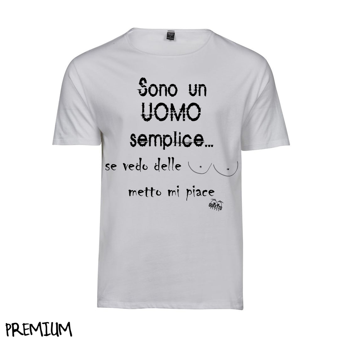 T-shirt Uomo UOMO ( U0319 ) - Gufetto Brand 