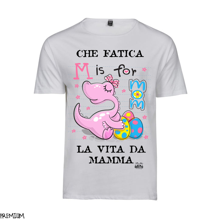 T-shirt Donna  MAMMA  ( L830 ) - Gufetto Brand 