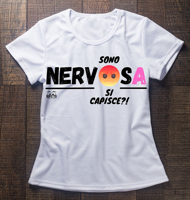 T-shirt Donna Nervosa ( N5709127 ) - Gufetto Brand 