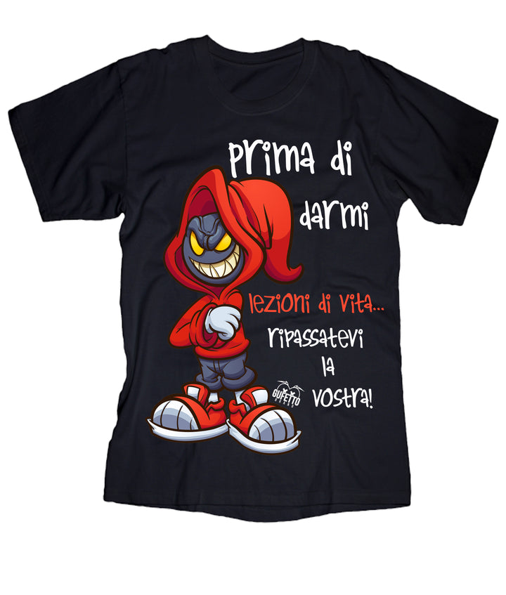 T-shirt Donna  LEZIONI ( V043 ) - Gufetto Brand 