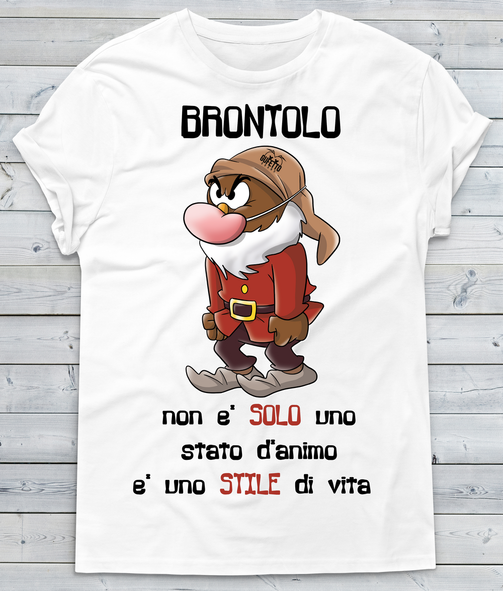 T-shirt Uomo Brontolo - Gufetto Brand 