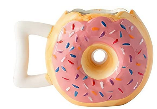 Tazza Donuts Rosa - Gufetto Brand 