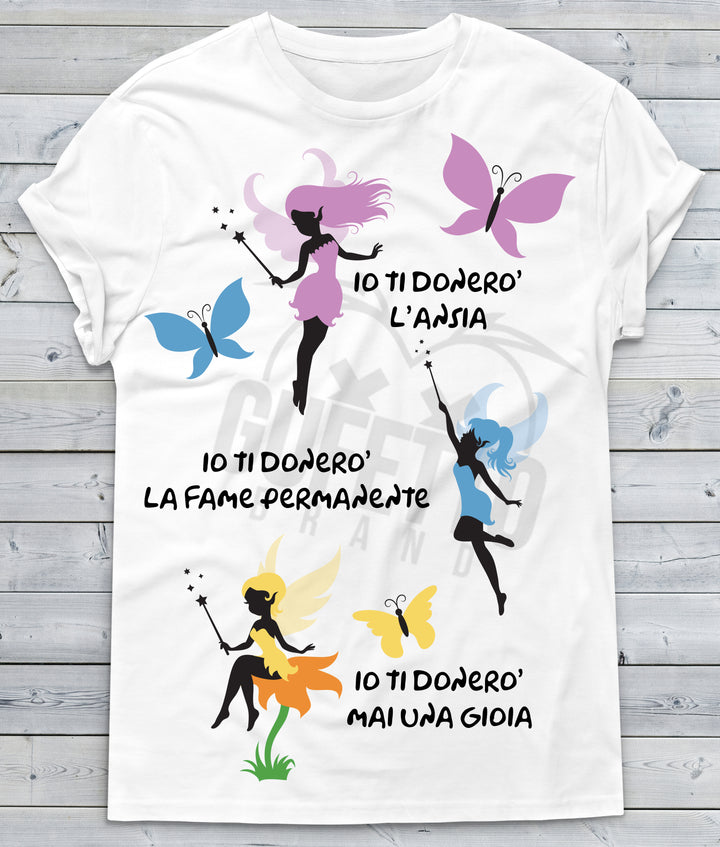 T-shirt Donna  Fatine 2.0 ( X9045 ) - Gufetto Brand 