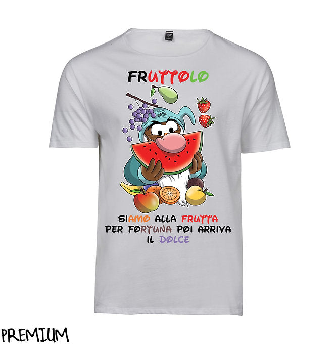 T-shirt Donna I 7 Nani del dopo Pranzo FRUTTOLO ( F70429 ) - Gufetto Brand 