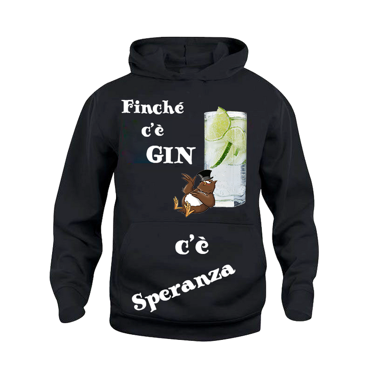 Felpa uomo Gin - Gufetto Brand 