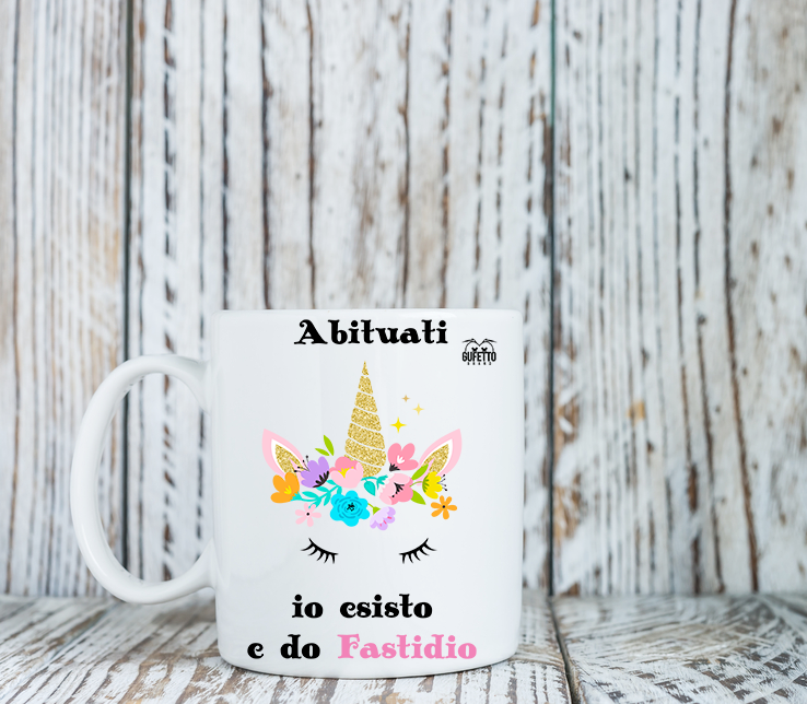 Tazza Abituati Unicorn - Gufetto Brand 