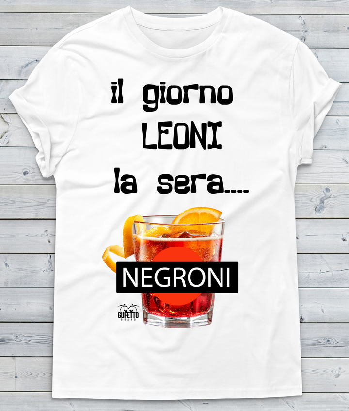 T-shirt Donna Il giorno Leoni - Gufetto Brand 