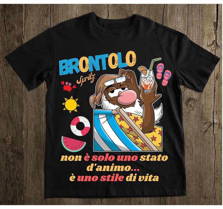 T-shirt Uomo BRONTOLO SPRITZ EDITION ( B4987345 ) - Gufetto Brand 