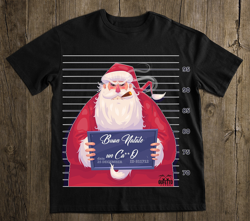 T-shirt Uomo BUON NATALE UN... ( B560976 ) - Gufetto Brand 