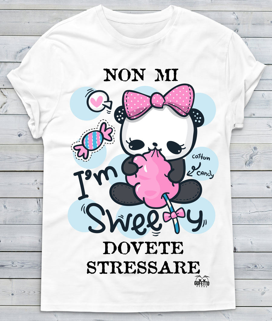 T-shirt Donna  STRESSARE  ( N472 ) - Gufetto Brand 